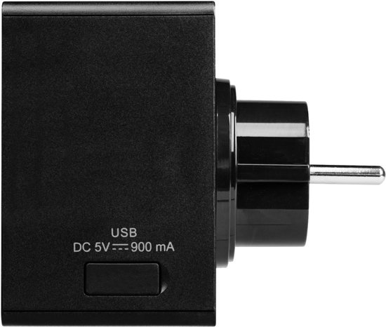 MEDIONÂ® LIFE P65700 Stekker Bluetooth speaker met FM radio (zwart)