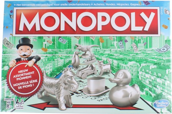 Afbeelding van het spel Hasbro Monopoly Origineel Belgische Versie
