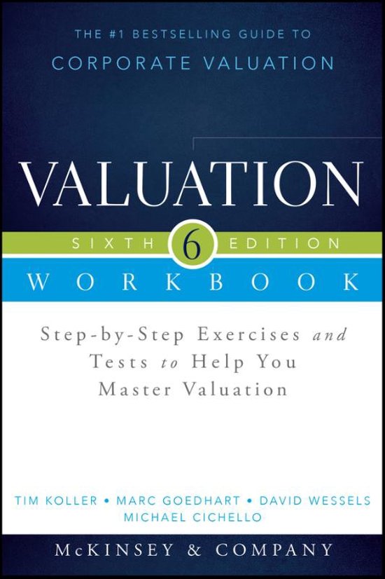 Valuation Workbook, Sixth Edition