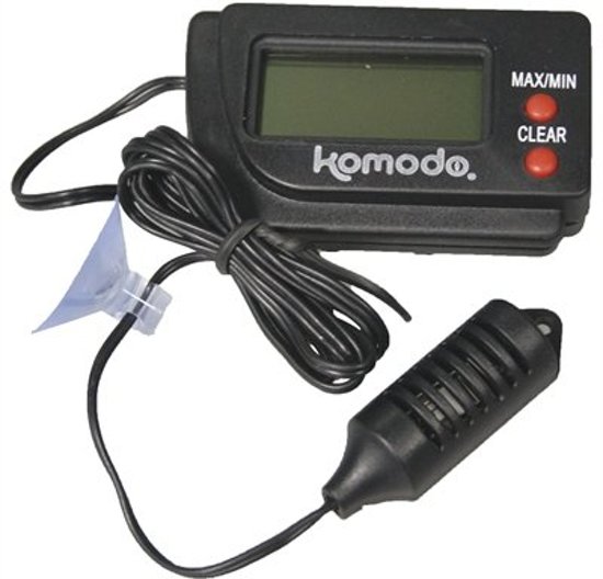 Komodo - Hygrometer Digitaal