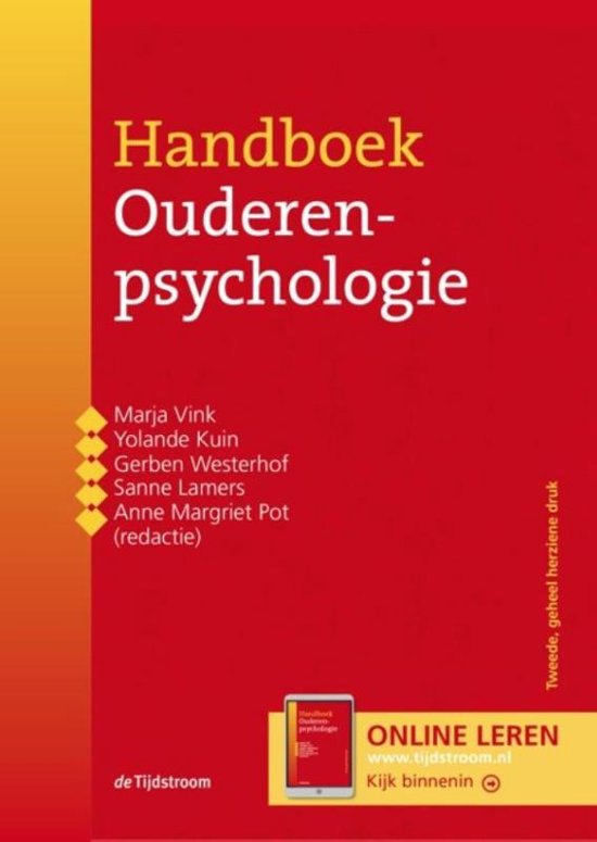 Samenvatting Handboek Ouderenpsychologie en verplichte artikelen 