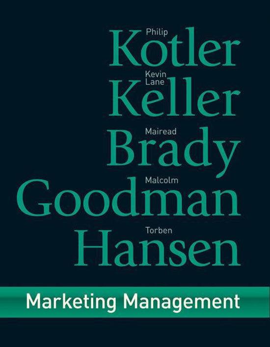 Marketing Management, Philip Kotler 9780273718567 Boeken