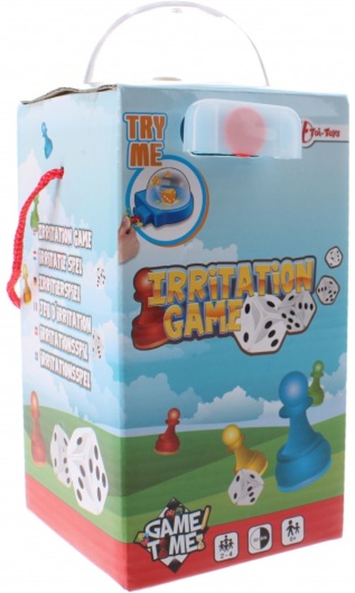 Afbeelding van het spel Toi-toys Reisspel Irritatie Dobbelsteen