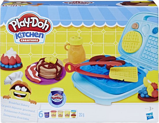 Afbeelding van het spel play-dohOntbijt speelset Play-Doh: 252 gram