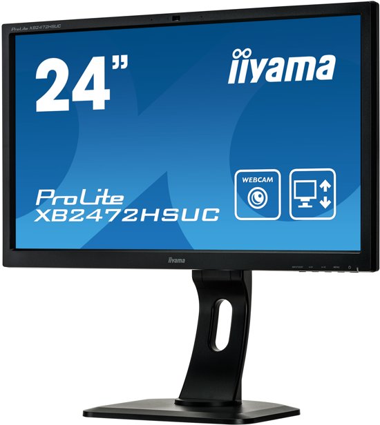 iiyama ProLite XB2472HSUC-B1 23.6'' Full HD LED Mat Flat Zwart computer monitor LED display