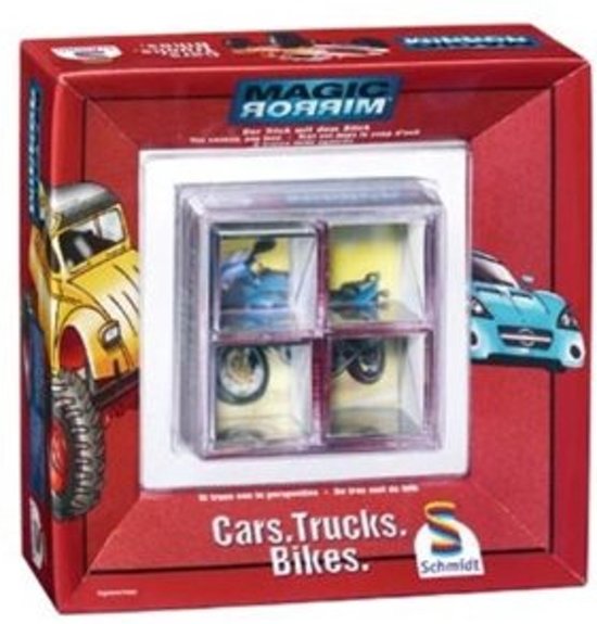 Afbeelding van het spel Schmidt - Magic Mirror Cars. Trucks. Bikes.