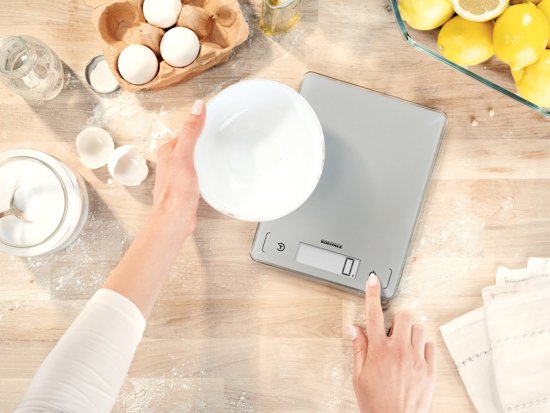 Soehnle - Page comfort 300 slim - Digitale keukenweegschaal - Zilver