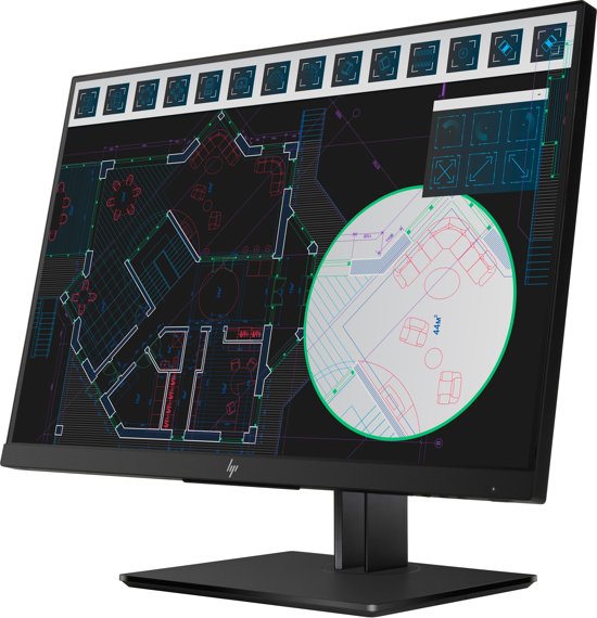 HP Z24i G2 24'' Full HD LED Zwart computer monitor