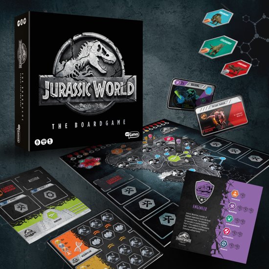 Jurassic World the boardgame - bordspel