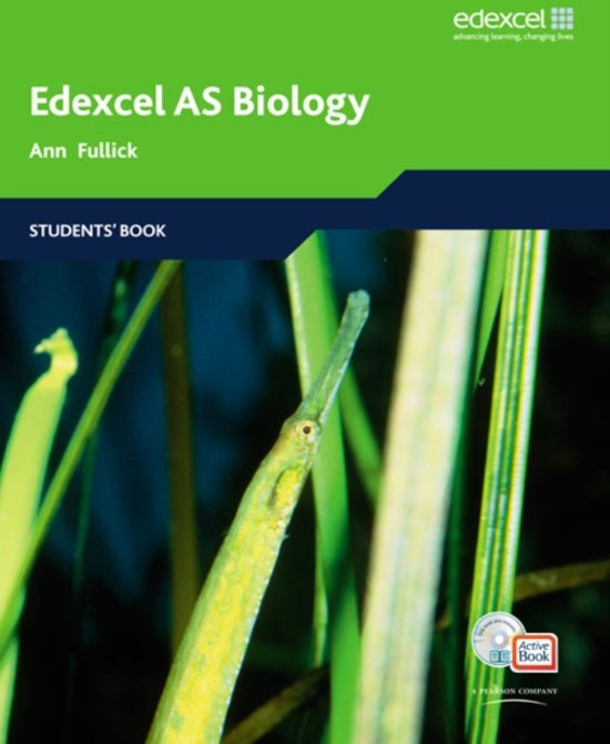 Edexcel A Level Science: As Biology Students' Book With Activebook Cd