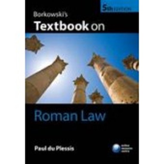 Roman Law 271 entire year summary