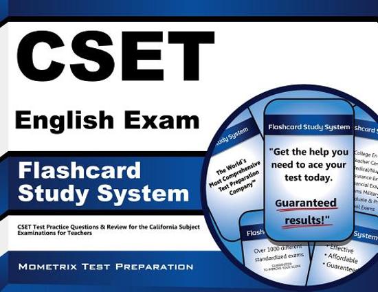 Afbeelding van het spel Cset English Exam Flashcard Study System