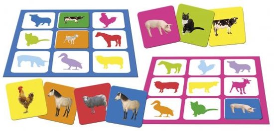 Thumbnail van een extra afbeelding van het spel Farm Lotto - Kinderspel