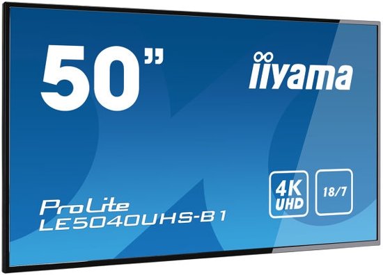 Iiyama LE5040UHS-B1 - 4K monitor - 50 inch (75Hz)