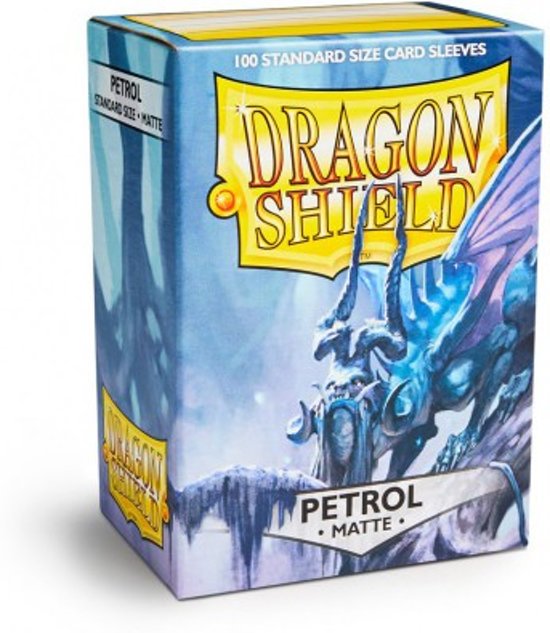 Afbeelding van het spel Dragon Shield 100 Box Matte Petrol