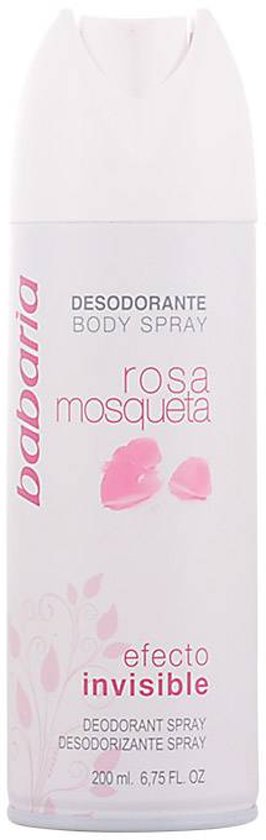 Foto van Babaria ROSA MOSQUETA efecto invisible - deodorant - spray 200 ml