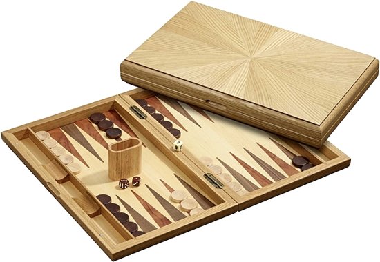 Afbeelding van het spel Philos Backgammon Milos groot