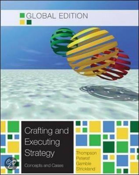 Oplossingen van de voorbeeldvragen Strategie en ondernemerschap McGraw-Hill inclusief vertaling
