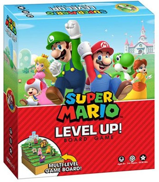 Afbeelding van het spel Super Mario Boardgame Level Up
