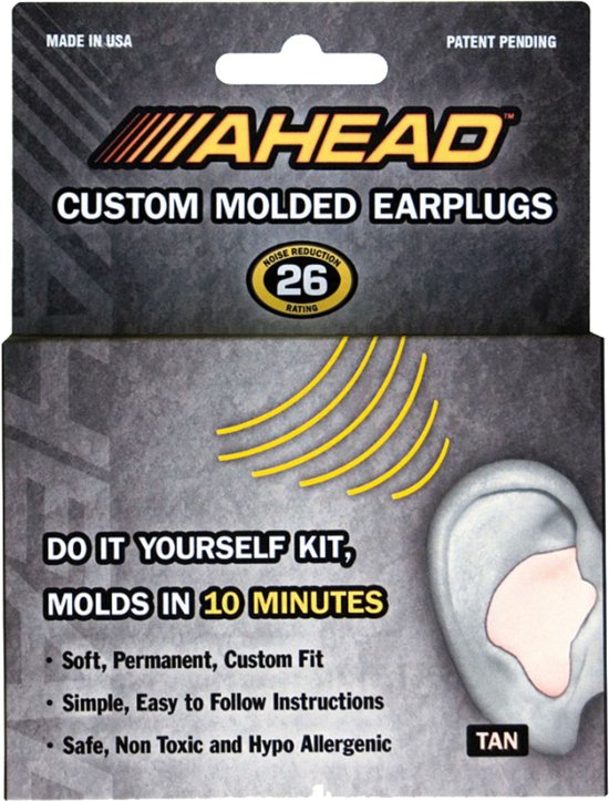 Ahead Custom Molded Earplugs gehoorbeschermers (ACME)