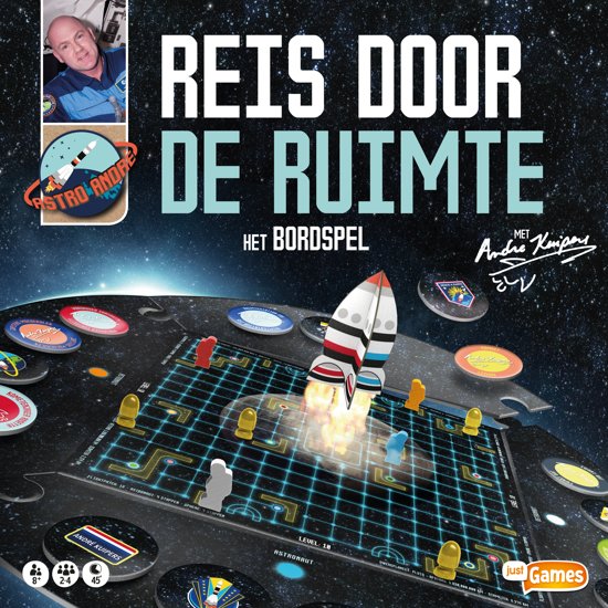 Thumbnail van een extra afbeelding van het spel Reis door de ruimte met Andre Kuipers - bordspel