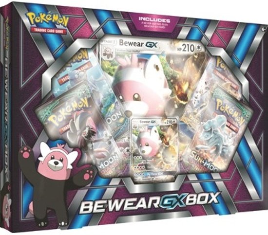 Afbeelding van het spel Pokémon Gx Bewear Box Verzamelkaarten 7-delig