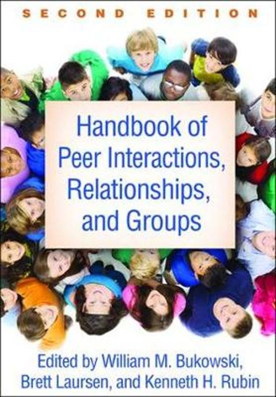 Samenvatting Handbook of Peer Interactions, Relationships, and Groups, Second Edition -  Vrienden en vrije tijd