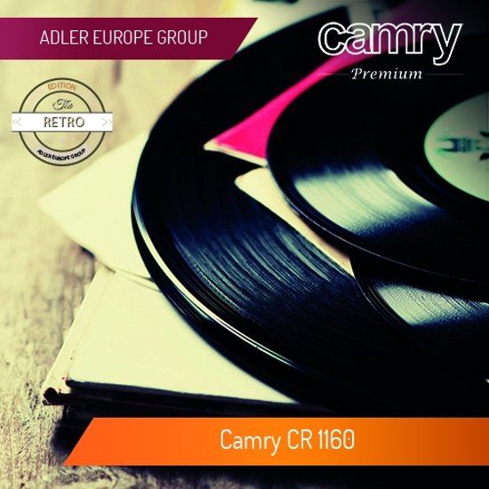 Camry CR 1160 - Retro platenspeler - hoorn