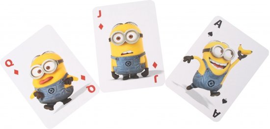 Afbeelding van het spel Sambro Minions Jumbo Speelkaarten 14 X 9 Cm
