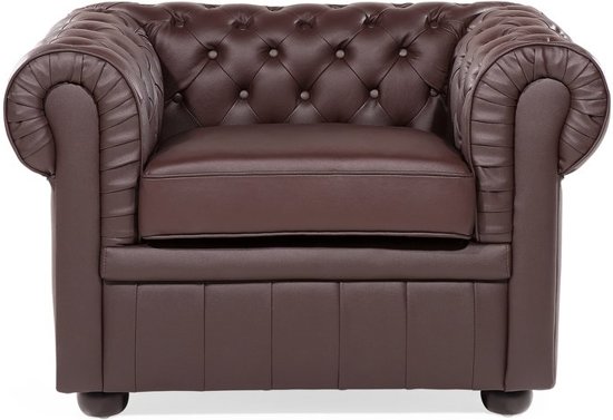 Fauteuil bruin - relaxfauteuil - CHESTERFIELD