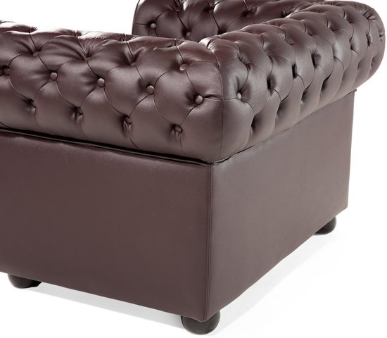 Fauteuil bruin - relaxfauteuil - CHESTERFIELD
