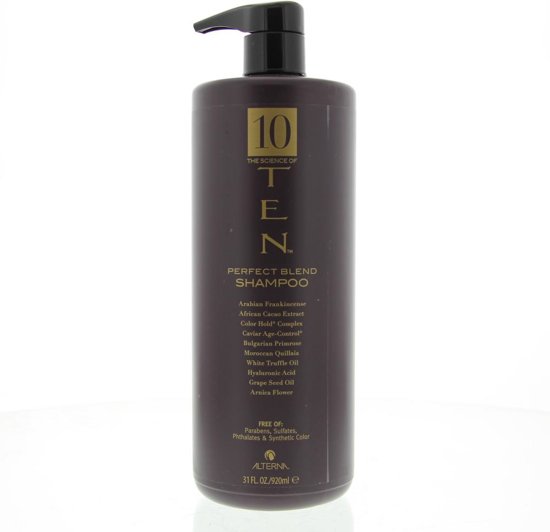 Foto van Alterna The Science of Ten Perfect Blend Shampoo Alle Haartypen 920ml