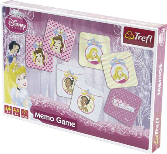 Afbeelding van het spel Trefl Disney Princess Memory Spel