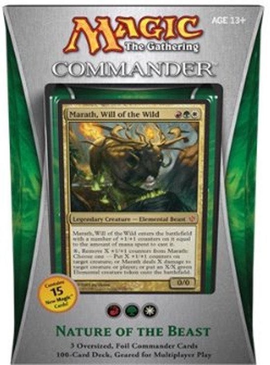 Afbeelding van het spel Commander Deck 2013 - Nature of the Beast