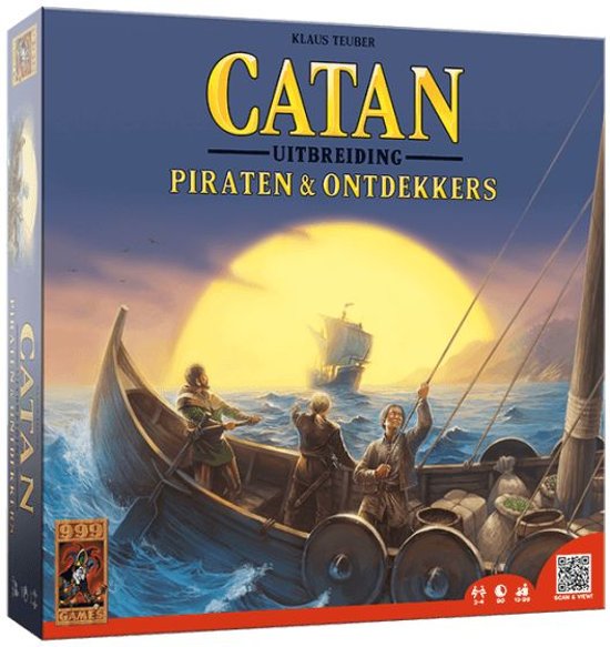 De Kolonisten van Catan Uitbreiding Piraten en Ontdekkers - Bordspel