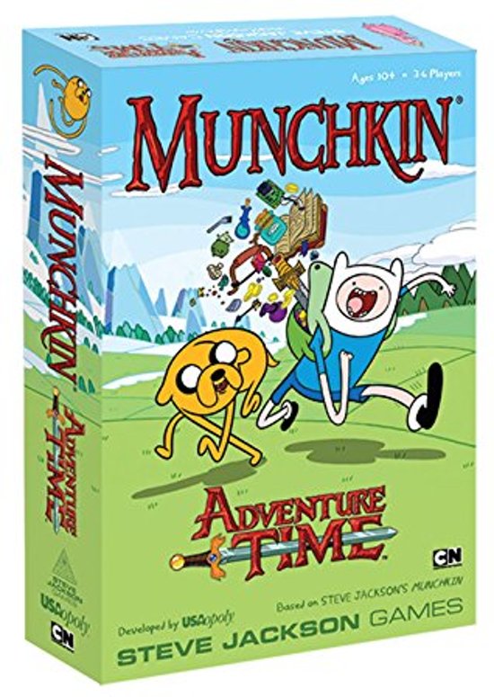 Thumbnail van een extra afbeelding van het spel Munchkin: Adventure Time (Engelse Versie)