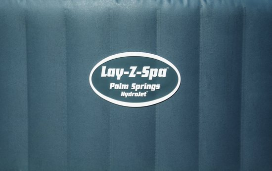 Lay-z-spa Opblaasbare Jacuzzi Palm Springs Donkergrijs 196 X 71 Cm
