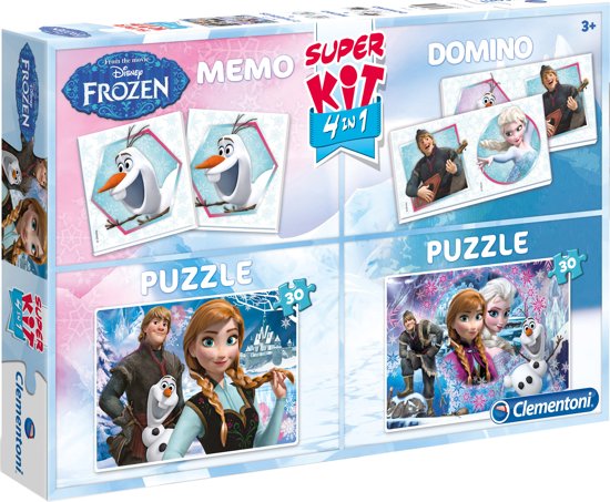 Afbeelding van het spel Frozen Super Kit 4 In 1 - Kinderspel