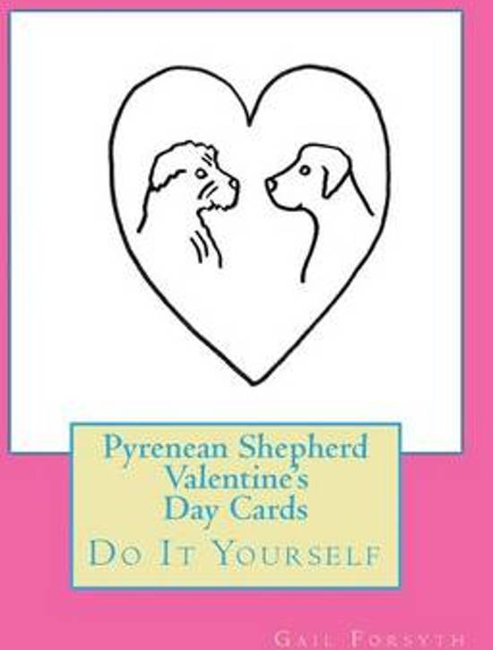 Afbeelding van het spel Pyrenean Shepherd Valentine's Day Cards