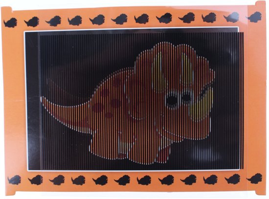 Afbeelding van het spel Toi-toys Magische Bewegende Kaart Dino Oranje