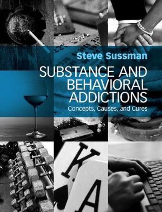risk behavior and addiction in adolescence: collegeaantekeningen 1 t/m 8
