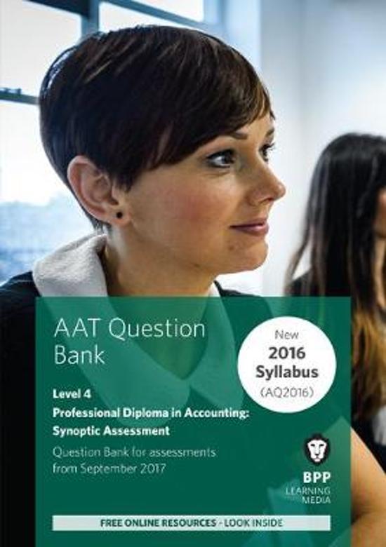AAT Professional Diploma in Accounting Level 4 Synoptic Assessment