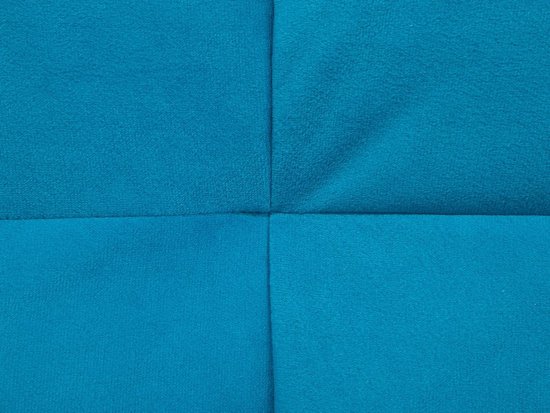 Beliani Siljan Slaapbank Blauw polyester