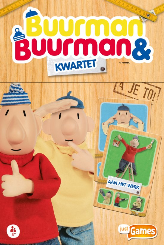 Thumbnail van een extra afbeelding van het spel Buurman & Buurman - Kwartet