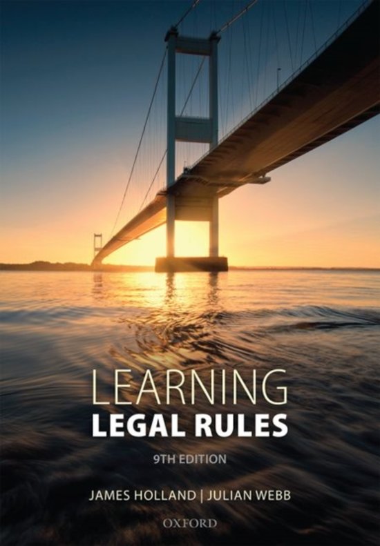 Learning Legal Rules