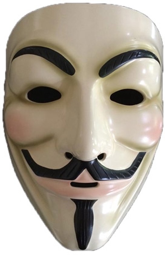 Deluxe V for Vendetta Masker / Deluxe Anonymous Masker