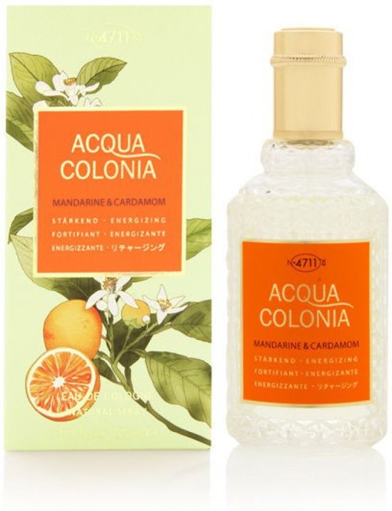 Foto van 4711 Acqua Colonia Mandarine & Cardamom - 50 ml - Eau de Cologne Natural Spray