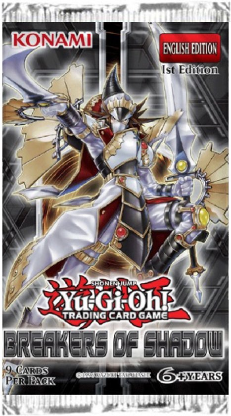 Afbeelding van het spel Yu-Gi-Oh! 3 Booster pakjes Breakers of Shadow