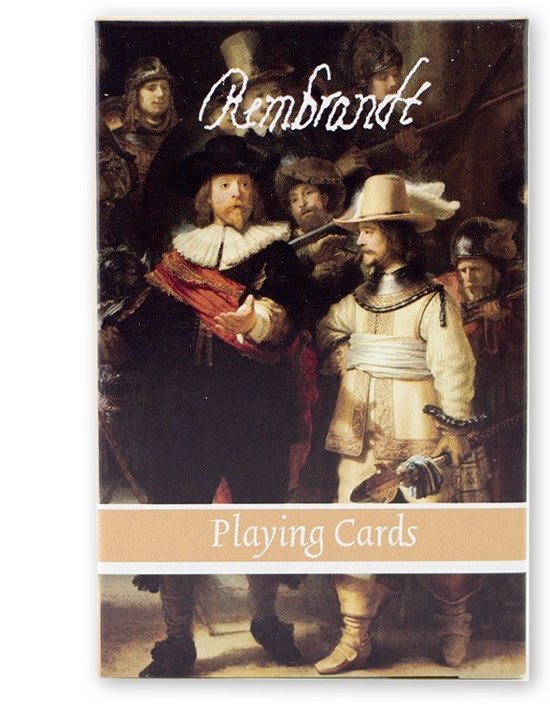 Afbeelding van het spel Speelkaarten, Nachtwacht, Rembrandt