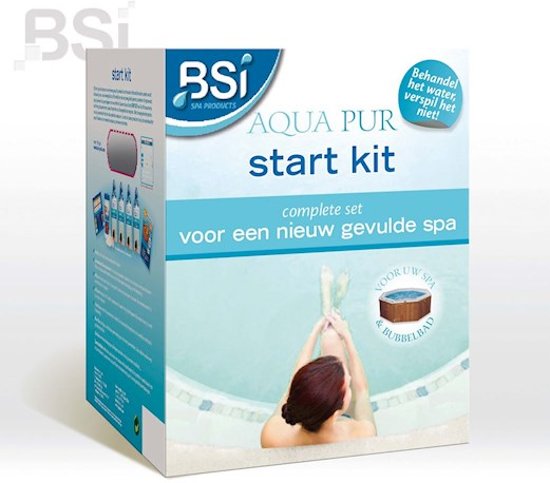 Aqua pur start kit - complete set om een nieuw gevulde spa in gebruik te nemen